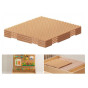 MASTERKIDZ Wooden Educational Table + STEM WALL ACCESSORIES + 563 Blocks