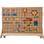 MASTERKIDZ Set of Geometric Shapes Blocks for STEM Wall Panels 260 pcs.