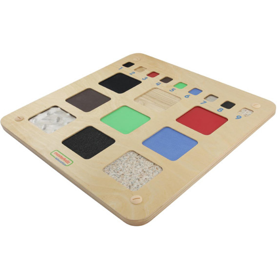 MASTERKIDZ Educational Board Recognition of Materials Textures Sense of Touch