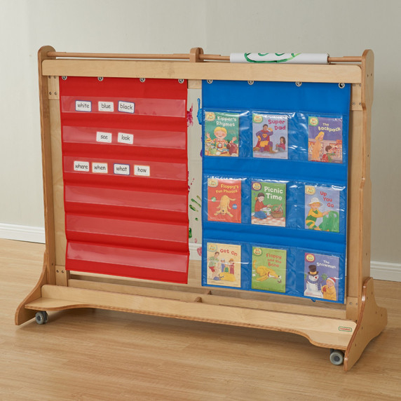 MASTERKIDZ Huge Wooden Window Painting Easel
