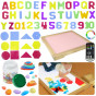 MASTERKIDZ LED Light Panel with Color Change and Remote Control + Accessories Set