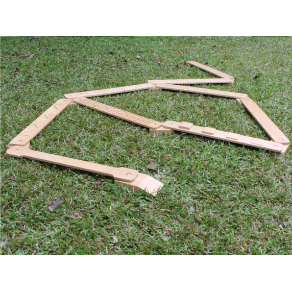 MASTERKIDZ Balance Training Wooden Sensory Path