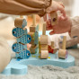 TOOKY TOY Wooden Whale and Fish Game Multifunctional 4 in 1