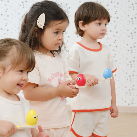 VIGA Egg on a Spoon Run for Children