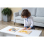 VIGA Wooden Montessori Puzzle Rooster with Pins