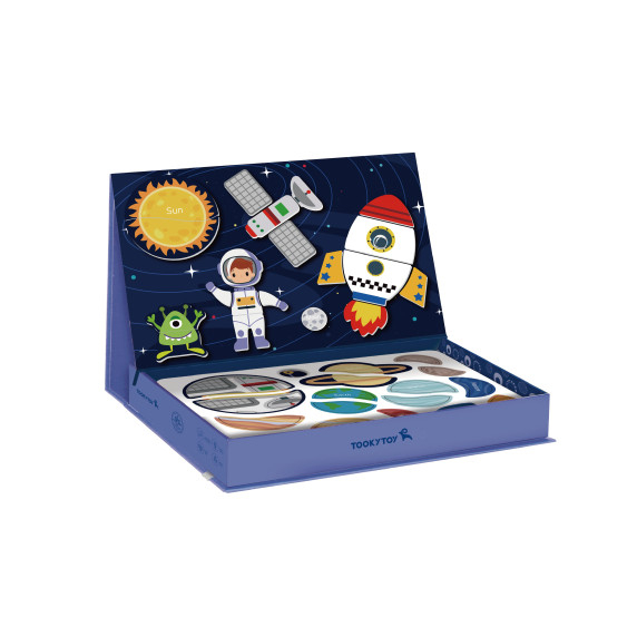 TOOKY TOY Magnetic Puzzle Space Puzzle