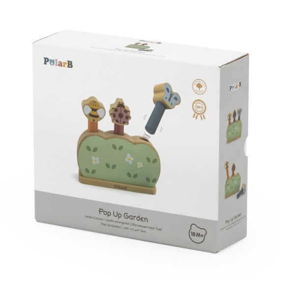 VIGA PolarB Wooden Jumping Animals Jumping Garden