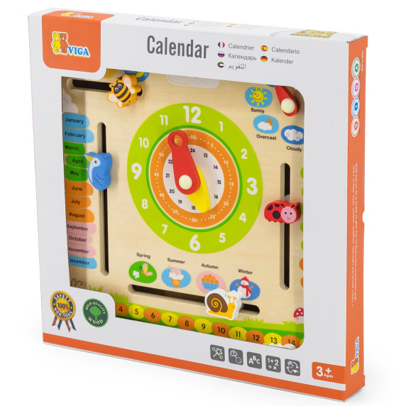 VIGA Educational Calendar Learning English