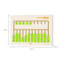 Viga Toys Alphabet Learning Sensory Board