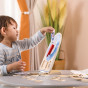 VIGA Wooden Clock Learning Time Clock Montessori