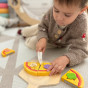 TOOKY TOY Pizzeria Wooden Pizza Oven Accessories