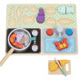 TOOKY TOY Wooden Kitchen with Accessories - Little Chef's Set