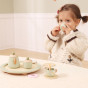 VIGA Wooden Spring Tea Set - 15 pieces