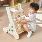 VIGA PolarB Wooden Push Walker Green Educational