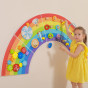 VIGA Wooden Sensory-Manipulation Board EDU Rainbow FSC Certificate