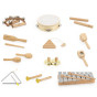 VIGA Wooden Music Board Set of 12 Percussion Instruments
