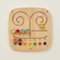 VIGA Wooden Manipulative Sensory Maze Touch and Match Board