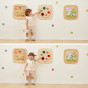 VIGA Wooden Manipulative Board Sensory Picture Puzzle