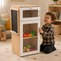 Viga Wooden Fridge with Chalkboard