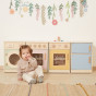 VIGA PolarB Wooden Kitchen Set XL Washing Machine Stove Dishwasher