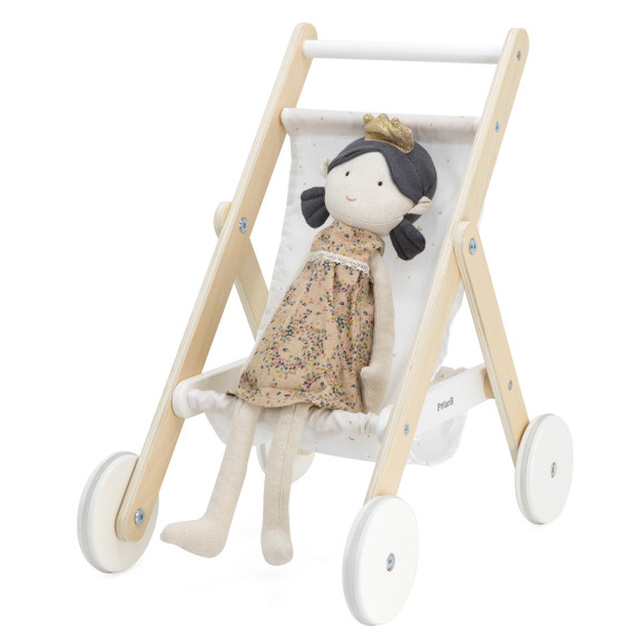 VIGA PolarB Wooden Doll Stroller
