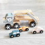 VIGA PolarB Wooden Toy Car with Montessori Cars