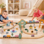 VIGA PolarB Wooden children's train track 90 pieces
