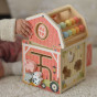 TOOKY TOY Wooden Barn Activity Sorter Montessori Abacus