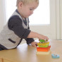 MASTERKIDZ Wooden Montessori Pyramid Sorter Puzzle
