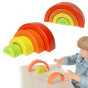 MASTERKIDZ Wooden Puzzle Rainbow Montessori