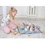 VIGA PolarB Wooden Model with City Blocks 56 pcs.
