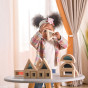 VIGA Wooden Mirror Blocks 16-piece puzzle