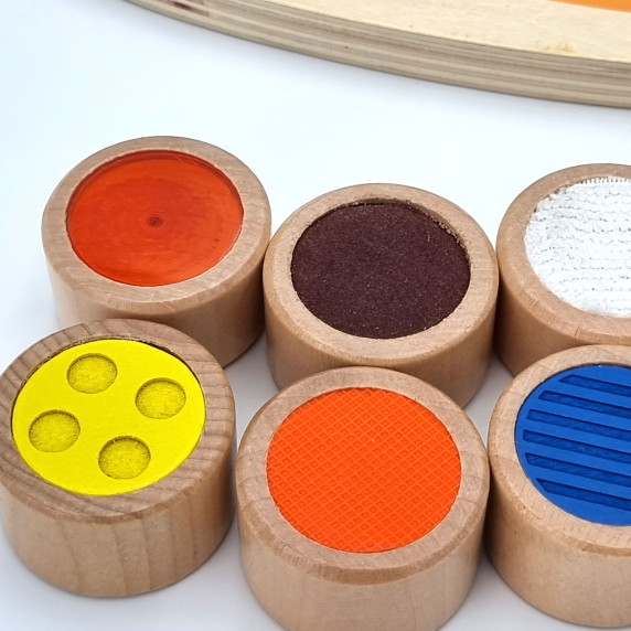 TOOKY TOY Wooden Hedgehog Puzzle Learning Shapes Colors Numbers