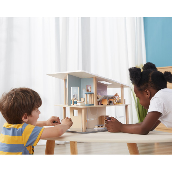 VIGA PolarB Wooden Dollhouse