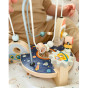 TOOKY TOY Wooden Rocket Motor Loop Maze