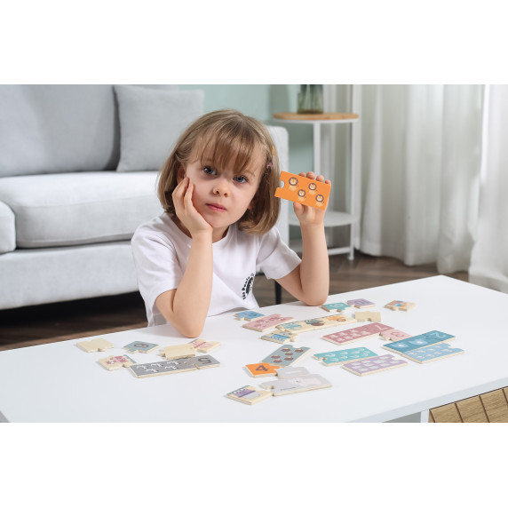 VIGA PolarB Wooden Montessori Numerical Puzzles