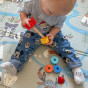 TOOKY TOY Box XXL Montessori Educational 7in1 Sensory Box 16-18 Months