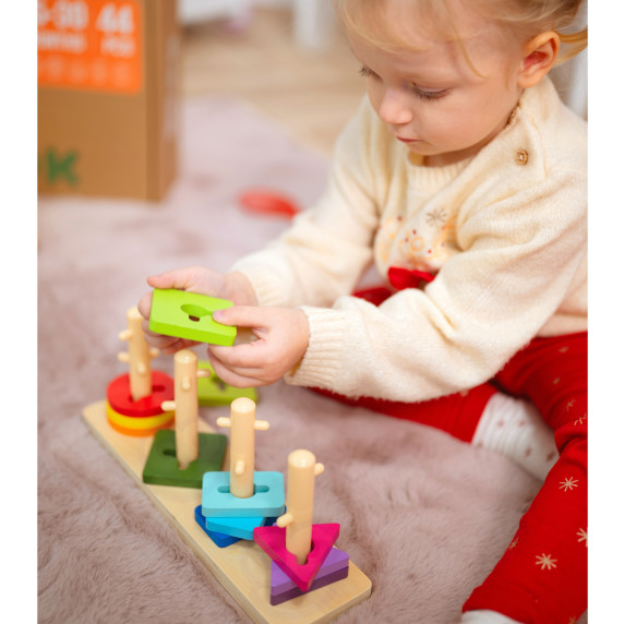TOOKY TOY Box XXL Montessori Educational 7in1 Sensory Box 25-30 Months