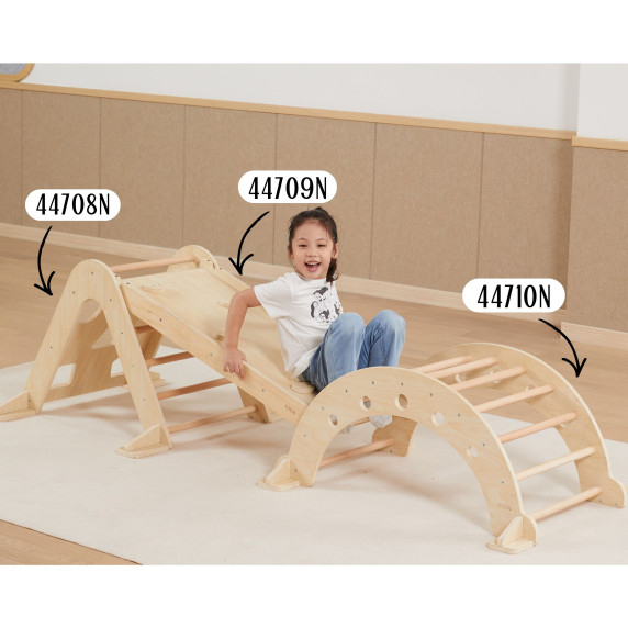 VIGA Wooden Ladder Pikler Climbing Triangle Montessori