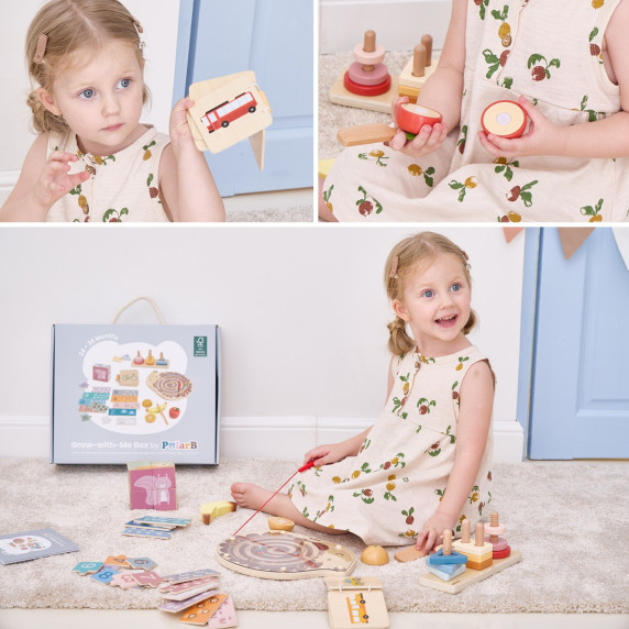 VIGA Educational Toy Box Set from 24 months to 36 months