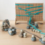 MASTERKIDZ Foam Stones for Building a Track 96 Pieces