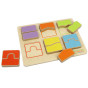 MASTERKIDZ Educational Board Sorter Matching Shapes and Colors