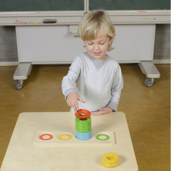 MASTERKIDZ Montessori Colors and Sizes Learning Game