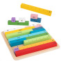 TOOKY TOY Wooden Math Board Learning Counting Abacus