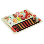 TOOKY TOY Wooden Grilling Set Educational Board