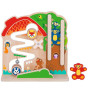TOOKY TOY Wooden Montessori Manipulative Board Labyrinth
