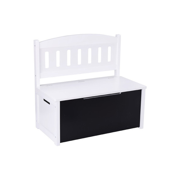 Tooky Toy Wooden Chest Bench with Drawing Board