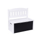 Tooky Toy Wooden Chest Bench with Drawing Board