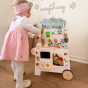 TOOKY TOY Garden Cart Wooden Shop 57pcs