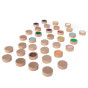 VIGA Sensory Touch Memory Blocks 36 pcs 18 Textures For Children 3+